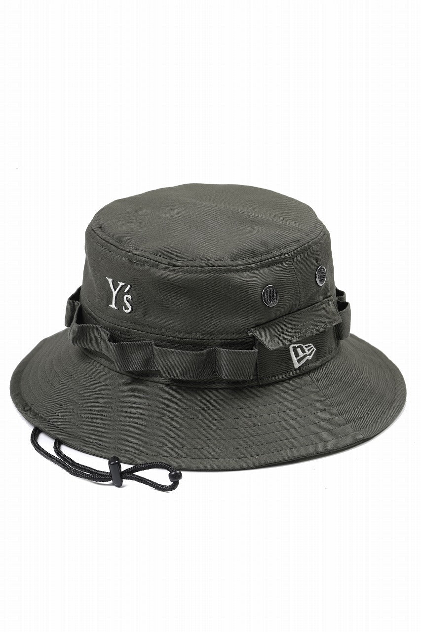 Y's x New Era® ADVENTURE LOGO HAT (KHAKI)