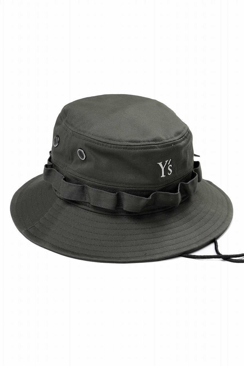 Y's x New Era® ADVENTURE LOGO HAT (KHAKI)