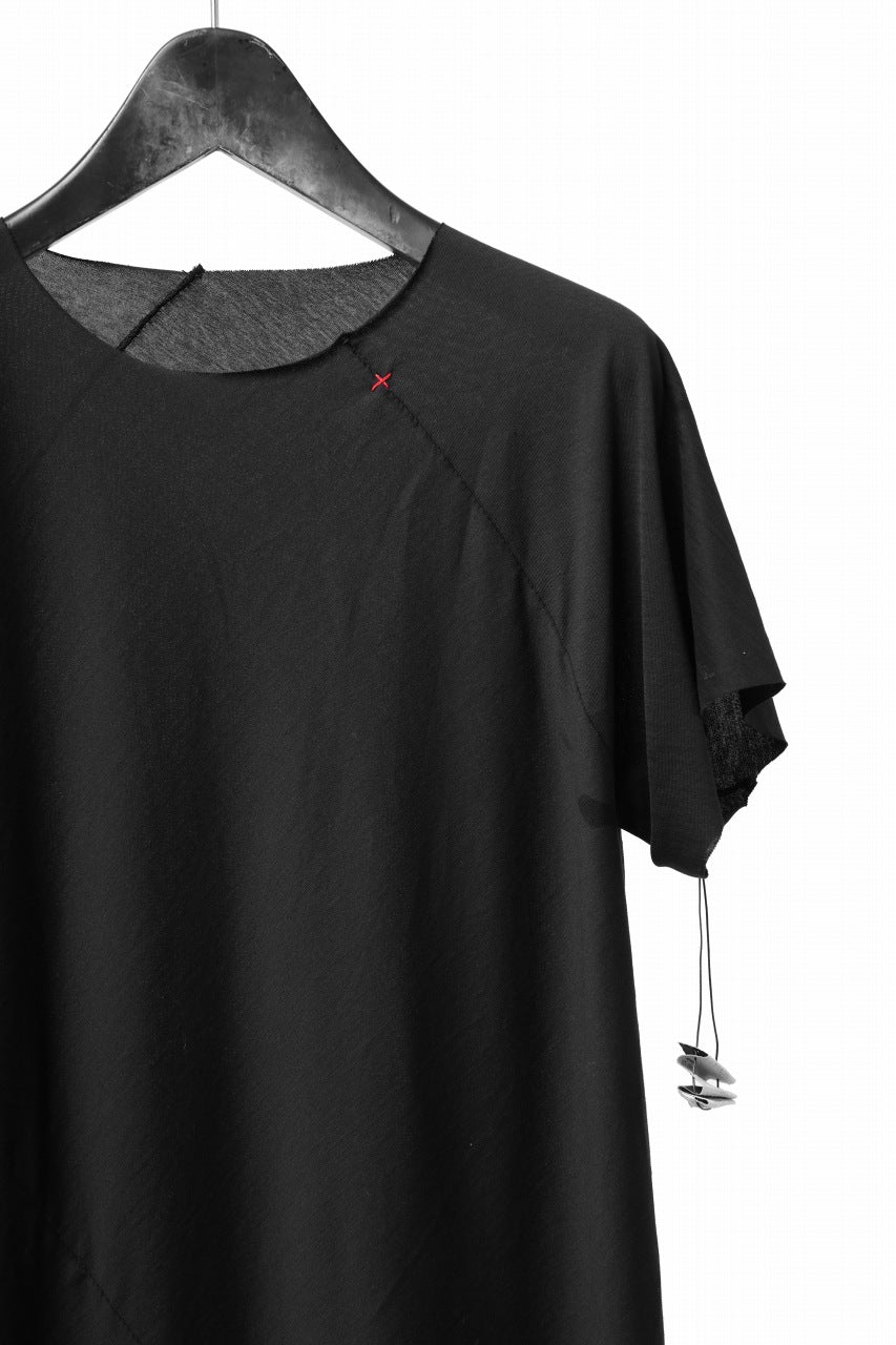 Load image into Gallery viewer, m.a+ short sleeve spiral t-shirt / T270C/JCL10 (BLACK)