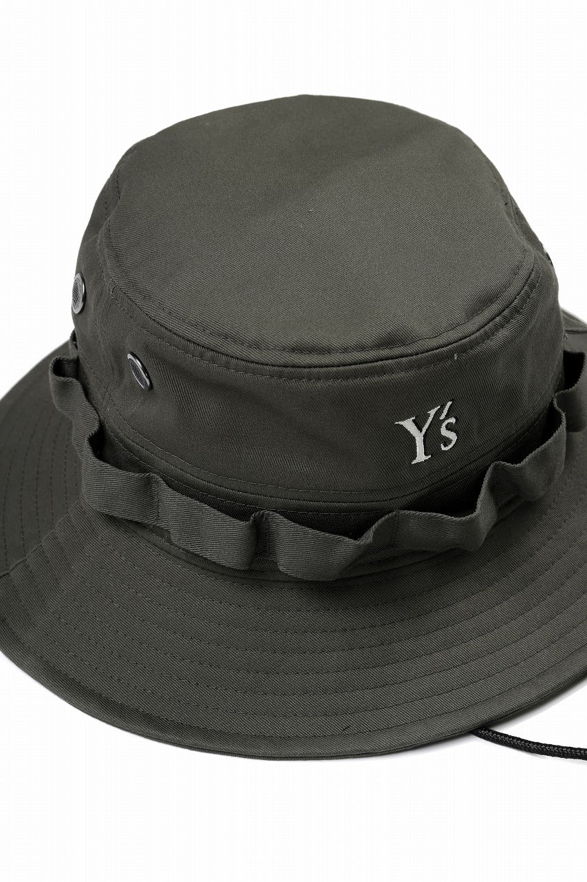 Y's x New Era® ADVENTURE LOGO HAT (KHAKI)