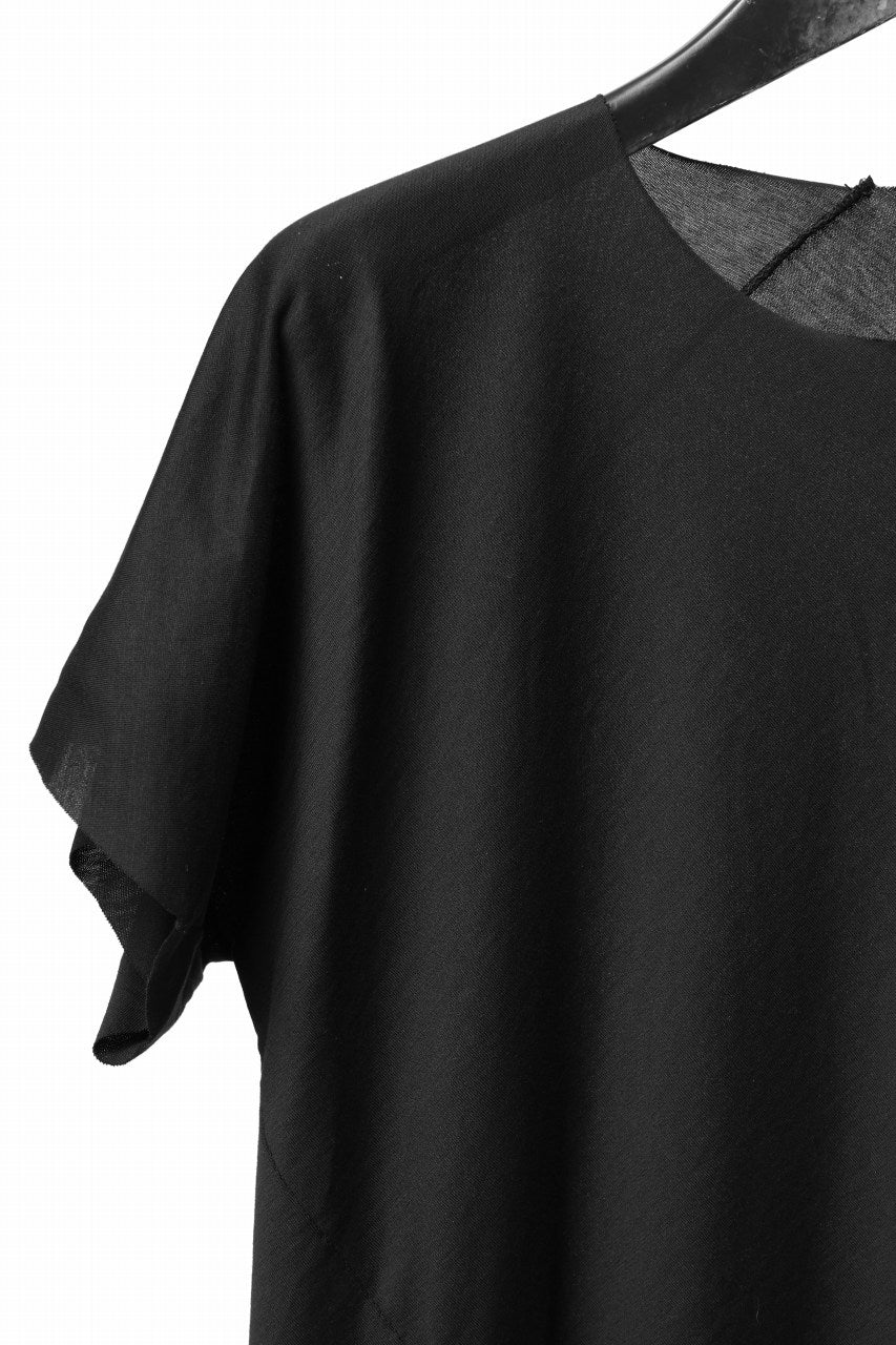 m.a+ short sleeve spiral t-shirt / T270C/JCL10 (BLACK)