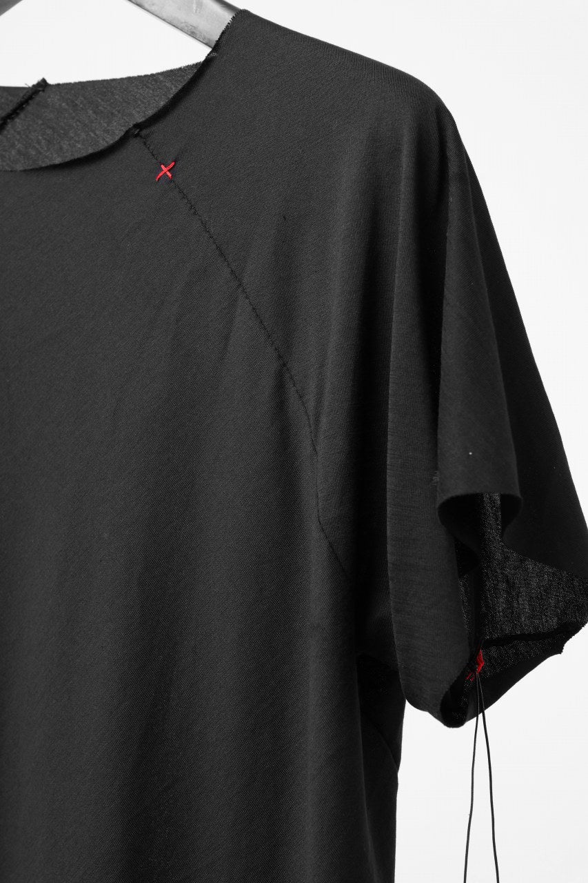 m.a+ short sleeve spiral t-shirt / T270C/JCL10 (BLACK)