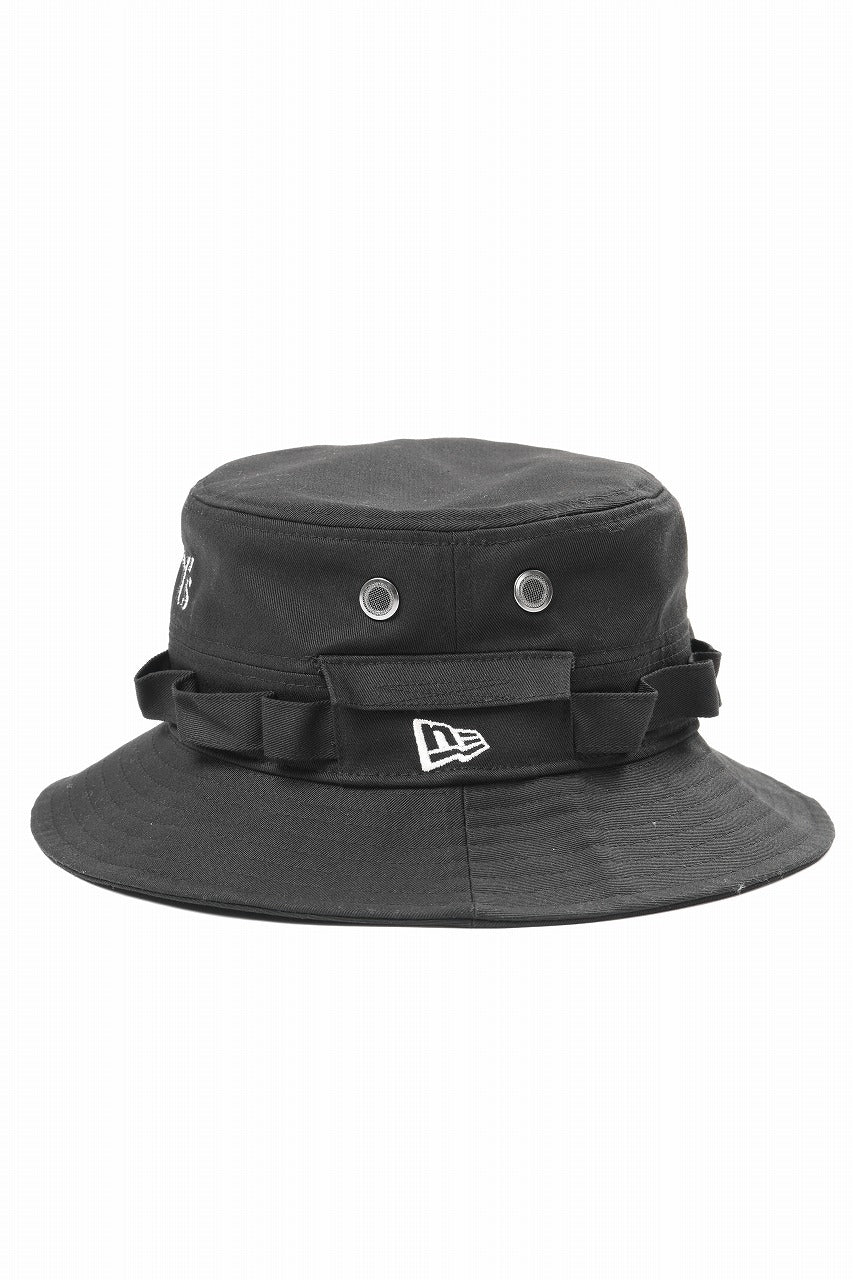 Y's x New Era® ADVENTURE LOGO HAT (BLACK)