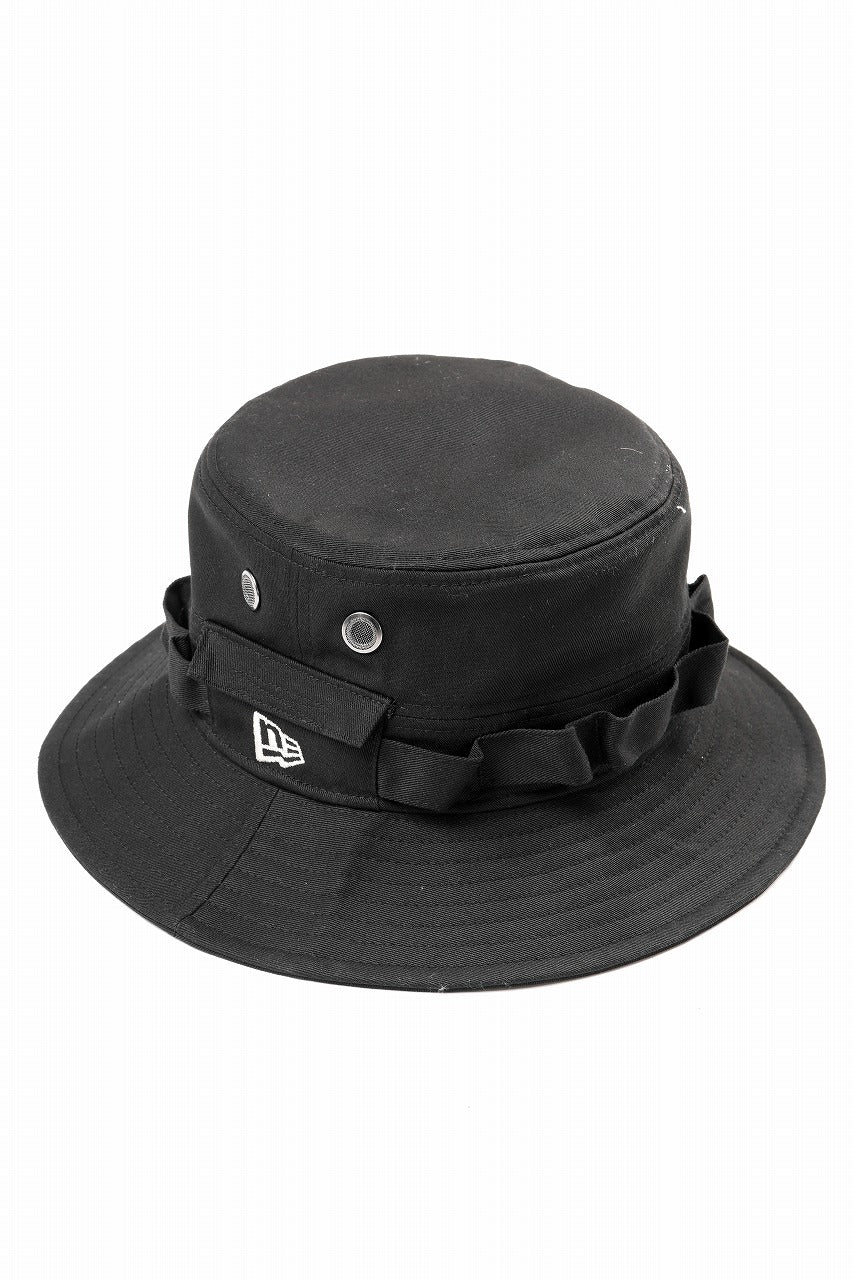 Y's x New Era® ADVENTURE LOGO HAT (BLACK)