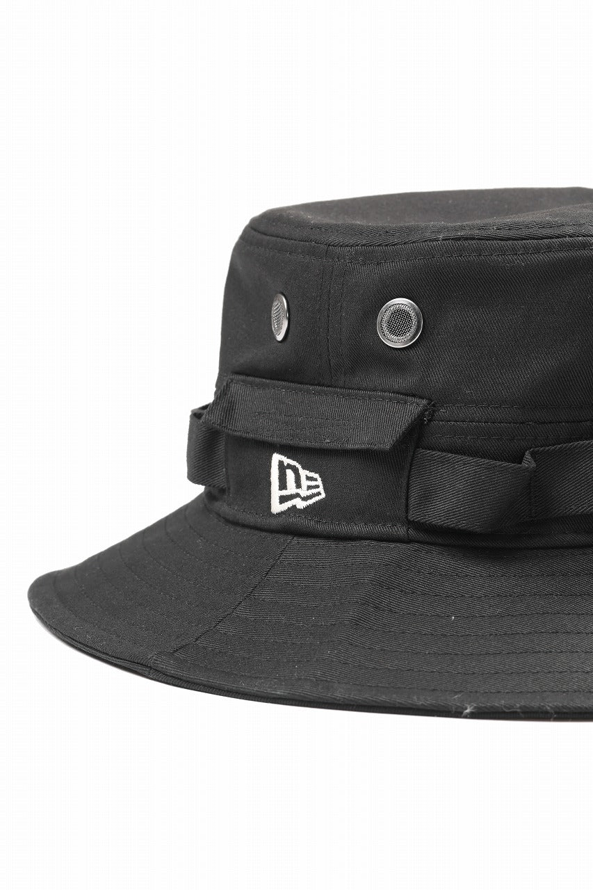 Y's x New Era® ADVENTURE LOGO HAT (BLACK)