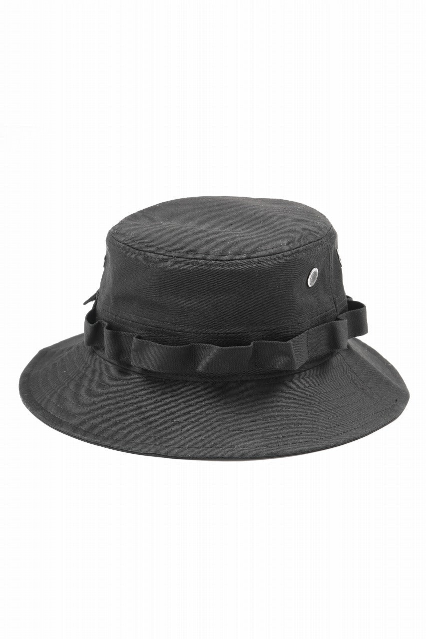 Y's x New Era® ADVENTURE LOGO HAT (BLACK)