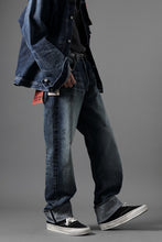 画像をギャラリービューアに読み込む, FULLCOUNT &quot;Fear Of The Dark&quot; Straight Denim Pants / 15.5oz Zimbabwe Selvedge Denim (INDIGO BLUE)