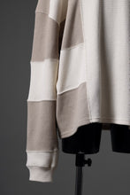 Load image into Gallery viewer, A.F ARTEFACT THERMAL SWITCHING TOP (IVORY x BEIGE)