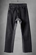 CHANGES x LOOM exclusive REMAKE REGULAR FIT DENIM PANTS / VINTAGE LEVI’S JEANS (BLACK #A)