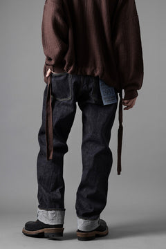 Load image into Gallery viewer, FULLCOUNT Straight Denim Pants / 15.5oz Zimbabwe Selvedge Denim (INDIGO BLUE / ONE WASHED)