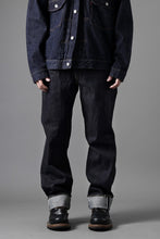 画像をギャラリービューアに読み込む, FULLCOUNT Straight Denim Pants / 15.5oz Zimbabwe Selvedge Denim (INDIGO BLUE / ONE WASHED)