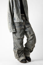 画像をギャラリービューアに読み込む, entire studios HEAVY DENIM CARGO TROUSERS (SURFACE WAVE)