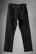 CHANGES x LOOM exclusive REMAKE REGULAR FIT DENIM PANTS / VINTAGE LEVI’S JEANS (BLACK #D)