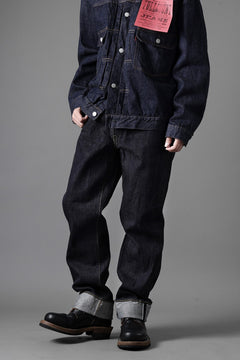 Load image into Gallery viewer, FULLCOUNT Straight Denim Pants / 15.5oz Zimbabwe Selvedge Denim (INDIGO BLUE / ONE WASHED)