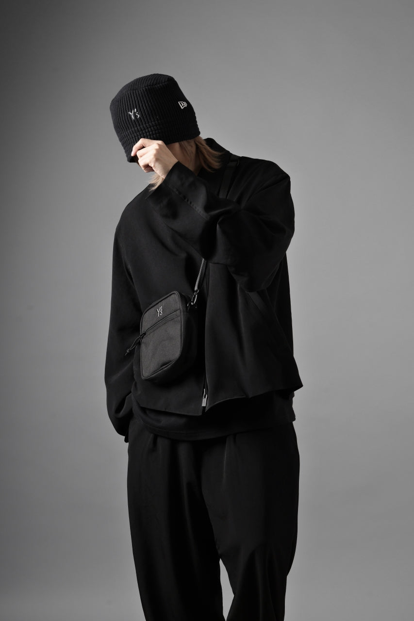 Y's x New Era® SQUARE SHOULDER POUCH (BLACK)