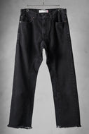 CHANGES x LOOM exclusive REMAKE REGULAR FIT DENIM PANTS / VINTAGE LEVI’S JEANS (BLACK #E)