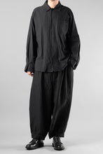 Load image into Gallery viewer, Professor.E EMBROIDERED SHIRT (BLACK)