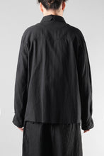 Load image into Gallery viewer, Professor.E EMBROIDERED SHIRT (BLACK)