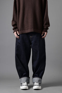 画像をギャラリービューアに読み込む, FULLCOUNT x N/07 x LOOM exclusive WIDE TAPERED DENIM PANTS / 11.5oz ZIMBABWE DENIM (INDIGO BLUE / ONE WASHED)