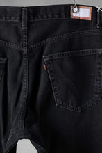 画像をギャラリービューアに読み込む, CHANGES x LOOM exclusive REMAKE REGULAR FIT DENIM PANTS / VINTAGE LEVI’S JEANS (BLACK #G)