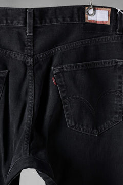 画像をギャラリービューアに読み込む, CHANGES x LOOM exclusive REMAKE REGULAR FIT DENIM PANTS / VINTAGE LEVI’S JEANS (BLACK #G)