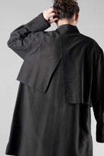 画像をギャラリービューアに読み込む, Professor.E OVERSIZED LAYERED SHIRT (BLACK)
