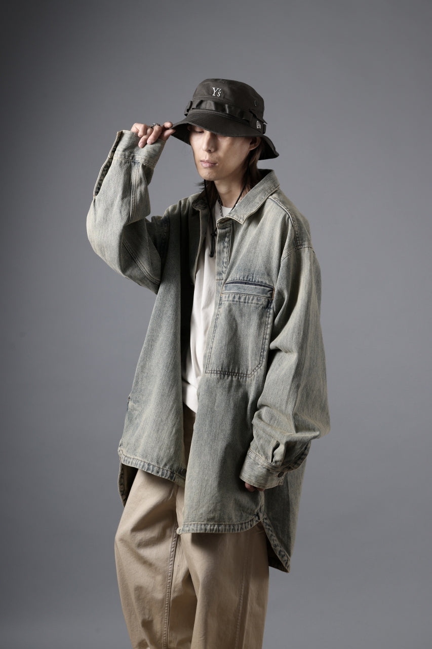 Y's x New Era® ADVENTURE LOGO HAT (KHAKI)