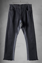 Load image into Gallery viewer, CHANGES x LOOM exclusive REMAKE REGULAR FIT DENIM PANTS / VINTAGE LEVI’S JEANS (BLACK #I)