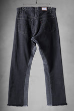 Load image into Gallery viewer, CHANGES x LOOM exclusive REMAKE REGULAR FIT DENIM PANTS / VINTAGE LEVI’S JEANS (BLACK #I)