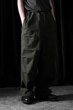 画像をギャラリービューアに読み込む, entire studios BARREN CARGO TROUSERS (PINE)