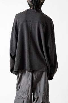 画像をギャラリービューアに読み込む, entire studios HEAVY LONG SLEEVE TEE (WASHED BLACK)