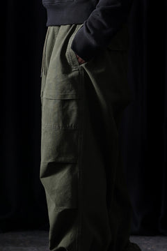 画像をギャラリービューアに読み込む, entire studios BARREN CARGO TROUSERS (PINE)