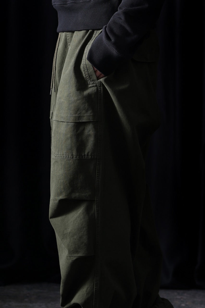 画像をギャラリービューアに読み込む, entire studios BARREN CARGO TROUSERS (PINE)