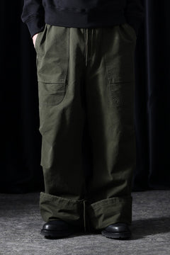 画像をギャラリービューアに読み込む, entire studios BARREN CARGO TROUSERS (PINE)