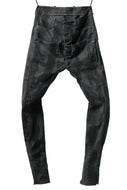 masnada SLIM GUSSET PANTS / STRETCH MICRO RIP COTTON (CAMO LEGION)