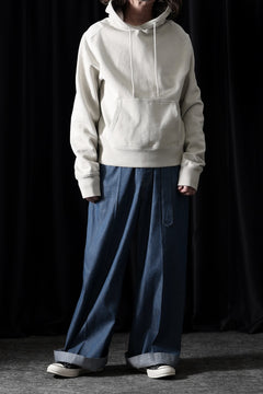 画像をギャラリービューアに読み込む, entire studios STANDARD HOOD SWEAT PARKA (OFF WHITE)
