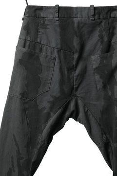 Load image into Gallery viewer, masnada SLIM GUSSET PANTS / STRETCH MICRO RIP COTTON (CAMO LEGION)