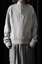 画像をギャラリービューアに読み込む, entire studios PORT PULLOVER SWEAT (GREY MARLE)
