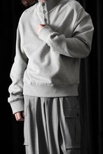 画像をギャラリービューアに読み込む, entire studios PORT PULLOVER SWEAT (GREY MARLE)