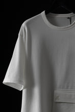 Load image into Gallery viewer, Y-3 Yohji Yamamoto POCKET S/S TEE / CREPE COTTON JERSEY (OFF WHITE)