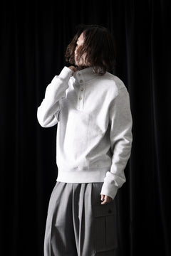 画像をギャラリービューアに読み込む, entire studios PORT PULLOVER SWEAT (HEATHER GREY)