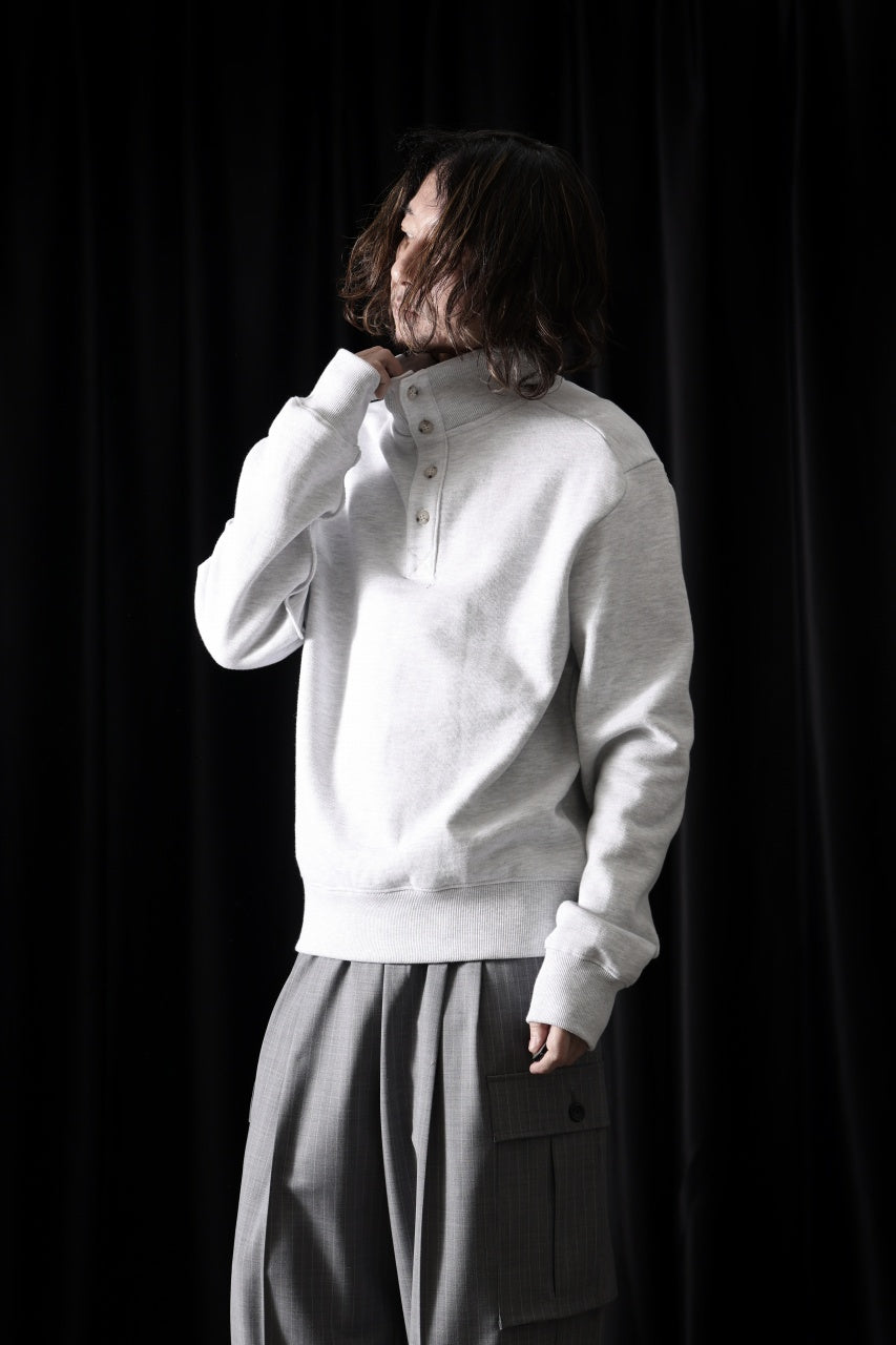 画像をギャラリービューアに読み込む, entire studios PORT PULLOVER SWEAT (HEATHER GREY)