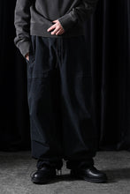 画像をギャラリービューアに読み込む, entire studios BARREN CARGO TROUSERS (WASHED BLACK)