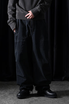 画像をギャラリービューアに読み込む, entire studios BARREN CARGO TROUSERS (WASHED BLACK)