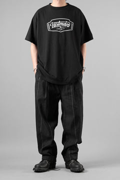 画像をギャラリービューアに読み込む, LASTMAN PRINTED TEE SHIRT -LM CLOTHING- (BLACK)