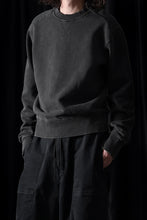 画像をギャラリービューアに読み込む, entire studios POD CREW SWEAT (WASHED BLACK)
