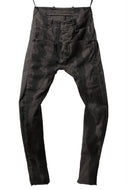 masnada SLIM GUSSET PANTS / STRETCH MICRO RIP COTTON (CAMO DUST)