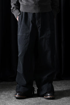 画像をギャラリービューアに読み込む, entire studios BARREN CARGO TROUSERS (WASHED BLACK)