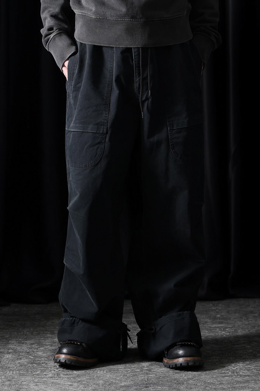 画像をギャラリービューアに読み込む, entire studios BARREN CARGO TROUSERS (WASHED BLACK)