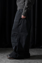 画像をギャラリービューアに読み込む, entire studios BARREN CARGO TROUSERS (WASHED BLACK)